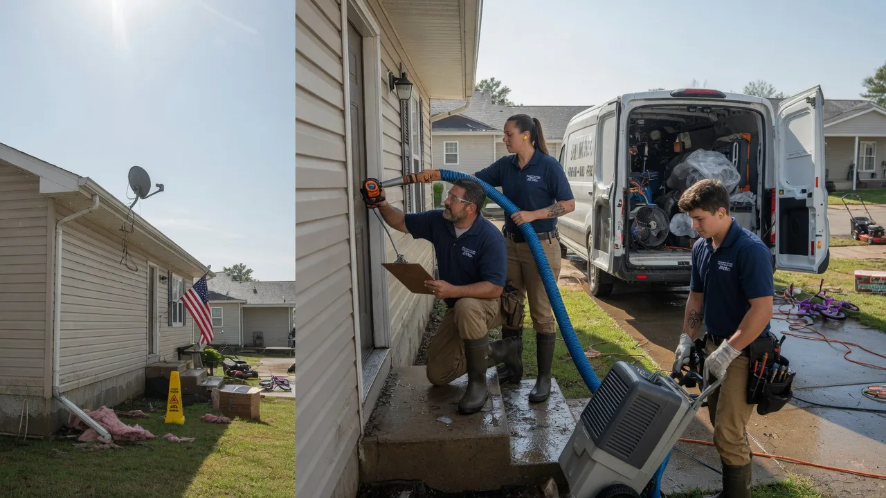 Ceiling Water Damage Restoration in Boston, IN near me